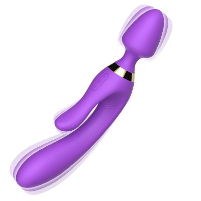 Joey oboustranný rabbit vibrátor fialový