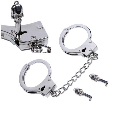 BDSM LINE Kovová pouta na ruce 252 g