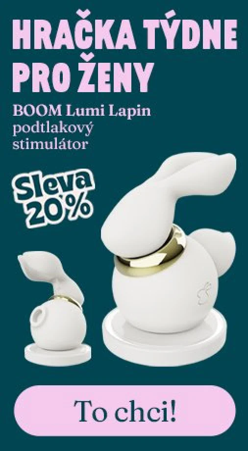 Akce týdne pro ženy - stimulátor klitorisu BOOM Lumi Lapin s 20% slevou