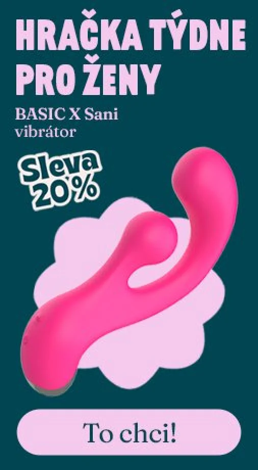 Akce týdne pro ženy - vibrátor na klitoris BASIC X Sani s 20% slevou