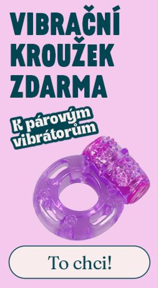 Získejte erekční kroužek jako dárek k párovým vibrátorům