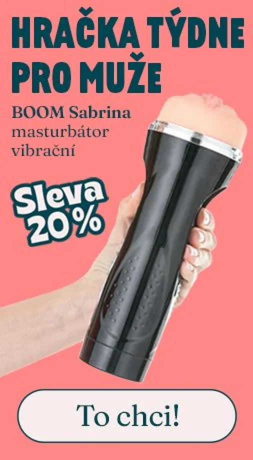 Akce týdne pro muže - masturbátor BOOM Sabrina s 20% slevou