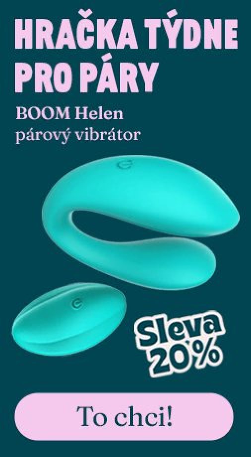 Akce týdne pro páry - párový vibrátor BOOM Helen s 20% slevou