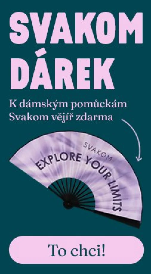 Získejte elegantní vějíř jako dárek k pomůckám SVAKOM pro ženy