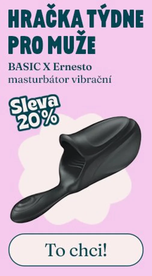 Akce týdne pro muže - masturbátor BASIC X Ernesto s 20% slevou