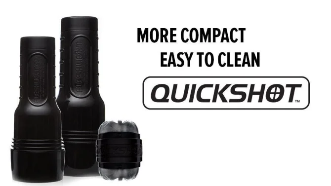 Fleshlight QuickShot Vantage - čirá