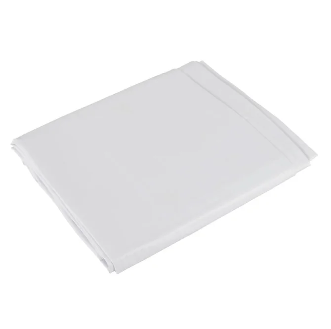 Fetish Lakované ložní prádlo - PVC prostěradlo 200x230 cm - bílé