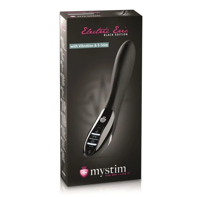 Mystim Electric Eric Vibrátor s elektrostimulací - Black Edition