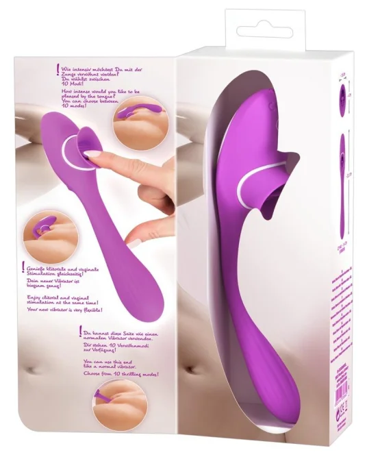 You2Toys 2 Function Vibe vibrátor fialový