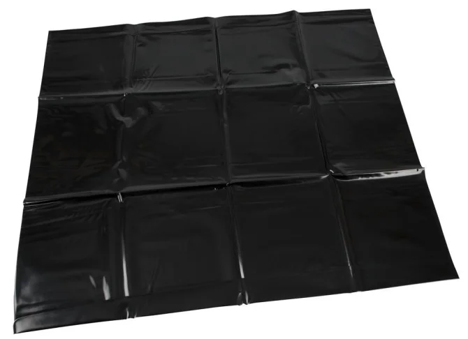 Fetish Lakované ložní prádlo - PVC povlak na polštář 80x80 cm - černý