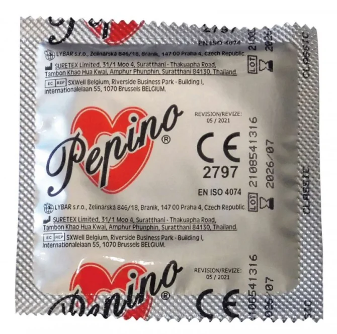 Pepino Maxi pack kondomy Classic 20ks