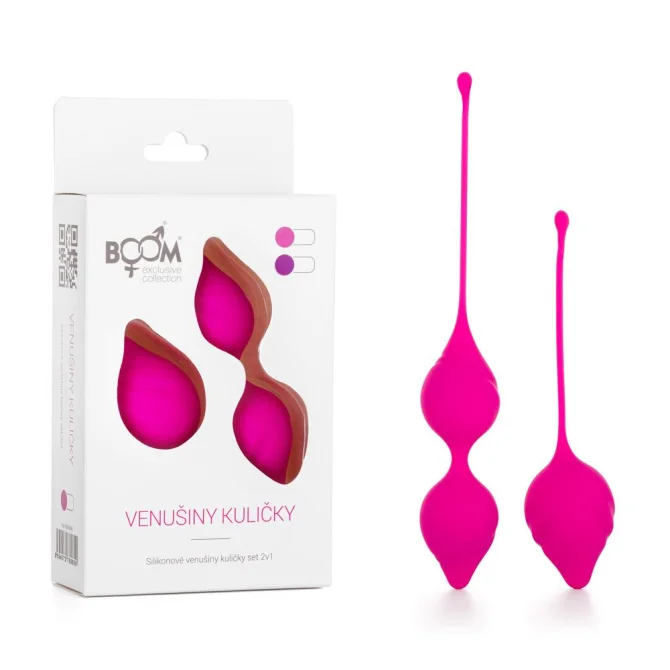 BOOM  Yoyo  Venušiny kuličky set 2v1 růžový