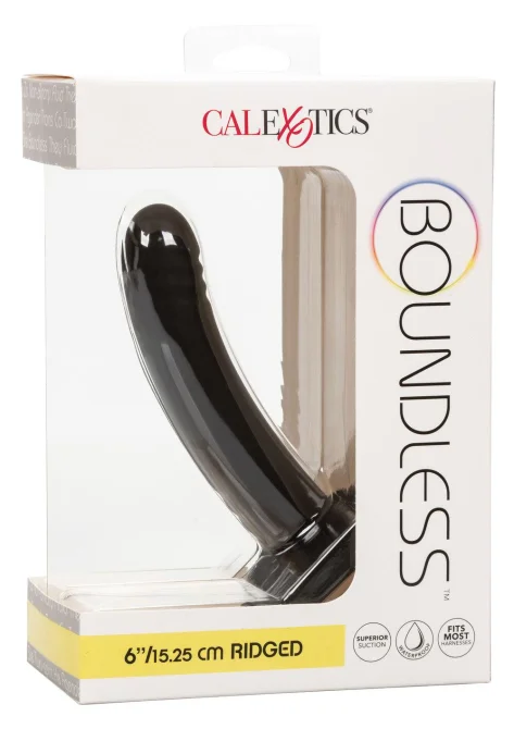 Ce-Bound dildo 15,25 cm s vroubky