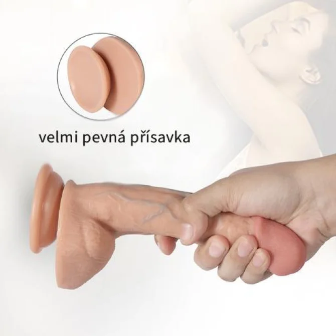 BASIC X Christian realistické dildo s přísavkou tělové