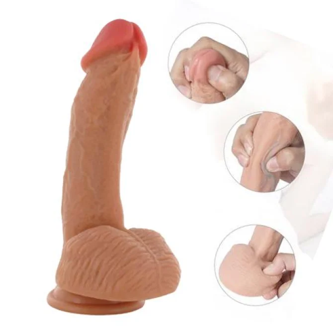 BASIC X Christian realistické dildo s přísavkou tělové