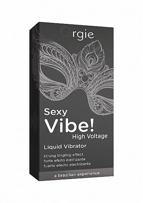 Orgie Sexy Vibe! tekutý vibrátor High Voltage 15 ml