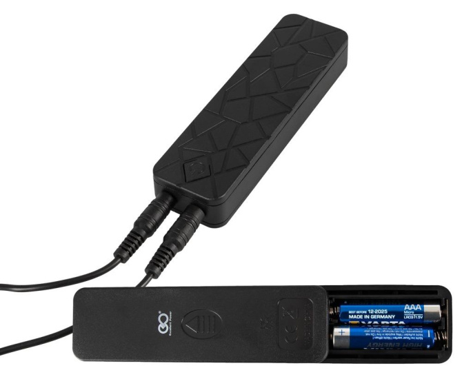 Strap-On Duo Vibrační silikonový připínací penis - černý