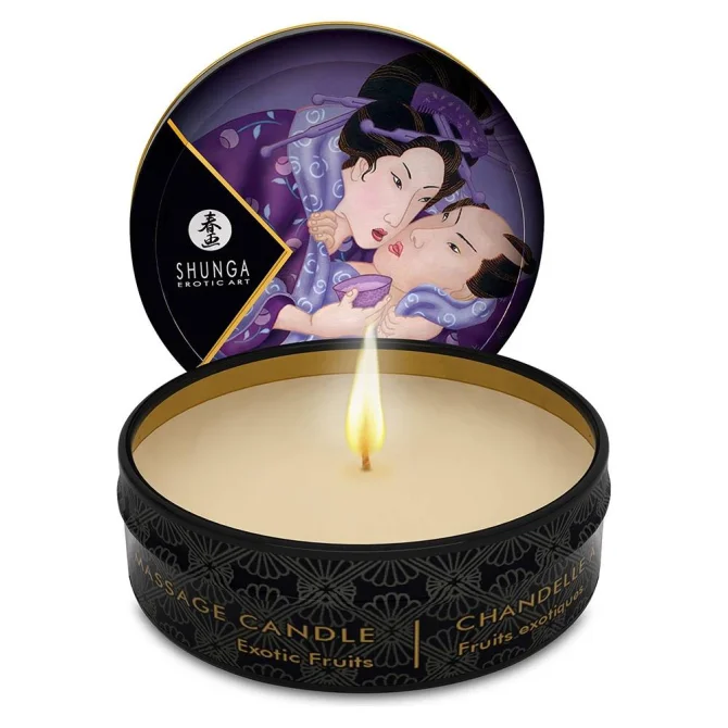 SHUNGA - masážní svíčka s vůní exotického ovoce 30ml