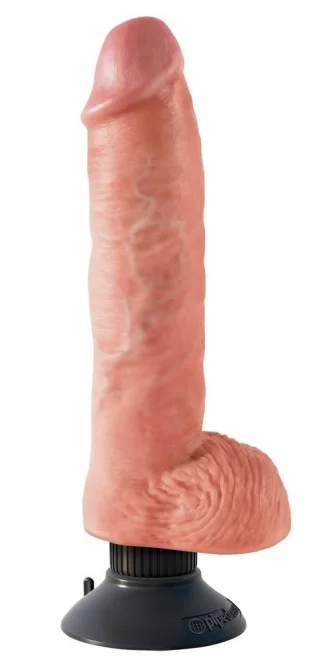 King Cock Realistický vibrátor s přísavkou 25 cm