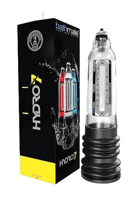 Bathmate Hydro7 vakuová pumpa pro muže - čirá