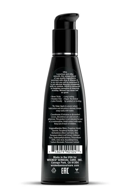 Wicked Aqua Lubrikační gel 120 ml
