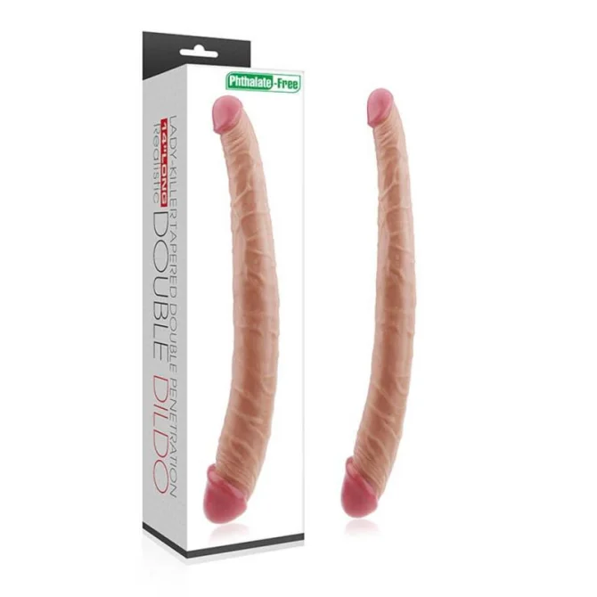 LadyKiller oboustranné dildo 35,5 cm