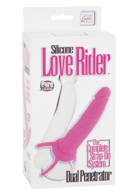 Dual Anální Dildo - stimulace vaginální i anální najednou Pink