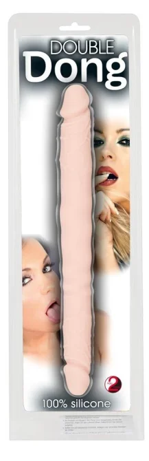 Double Dong Oboustranné dildo realistické silikonové