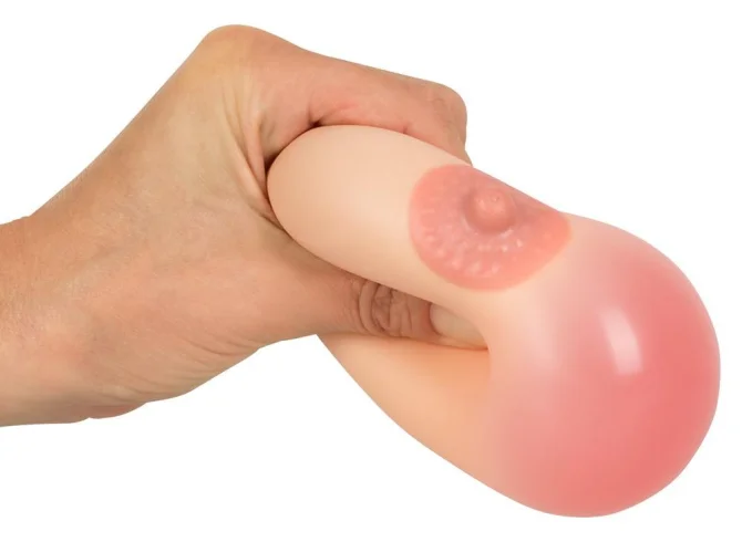 Antistresový balonek - prso průměr 8 cm