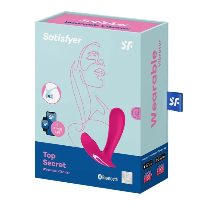 Satisfyer Top secret Vibrátor do kalhotek - růžový