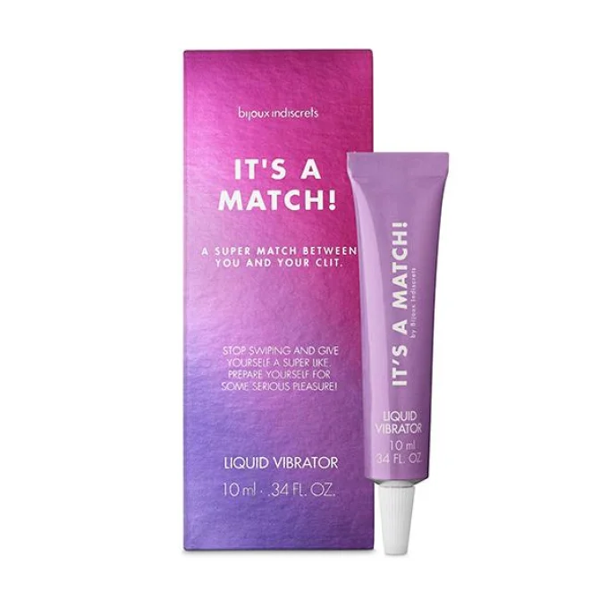 Bijoux Indiscrets It´s a match! tekutý vibrátor na klitoris 10 ml