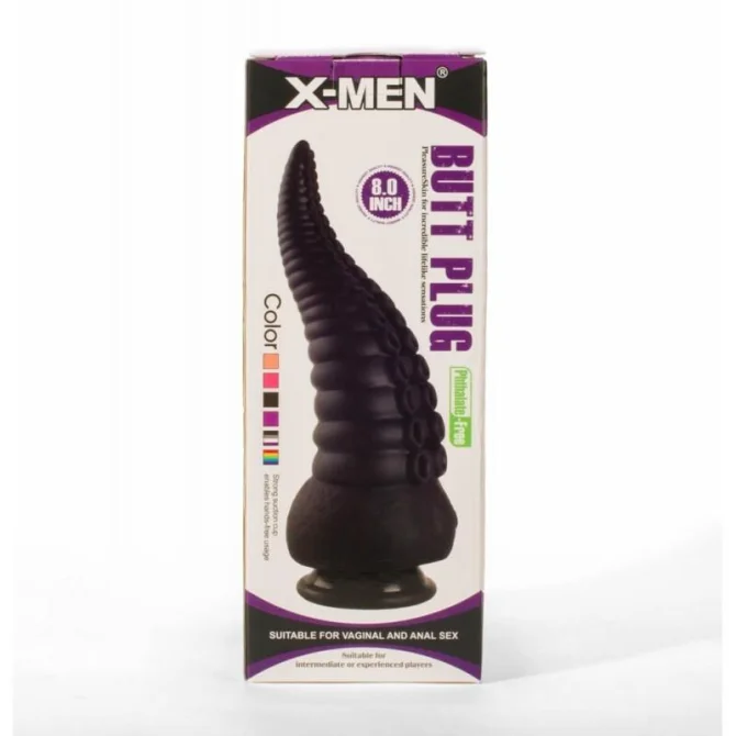 X-MEN Anální kolík/ dildo - silikon 20 cm