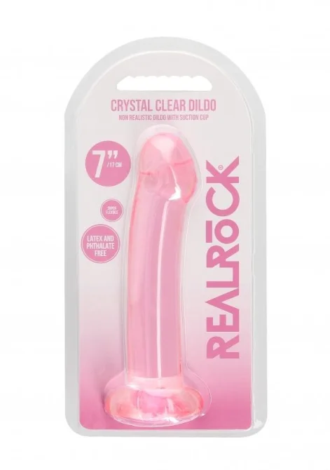 REALROCK Non Realistic dildo 17cm - růžové