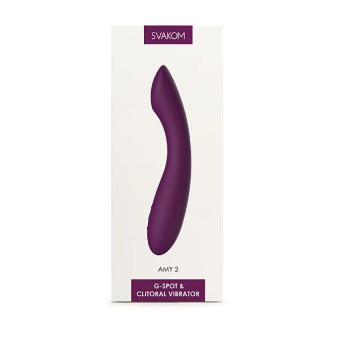 Svakom Amy 2 G-spot vibrátor - fialový