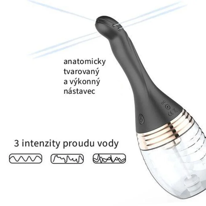 BASIC X automatická vibrační anální sprcha