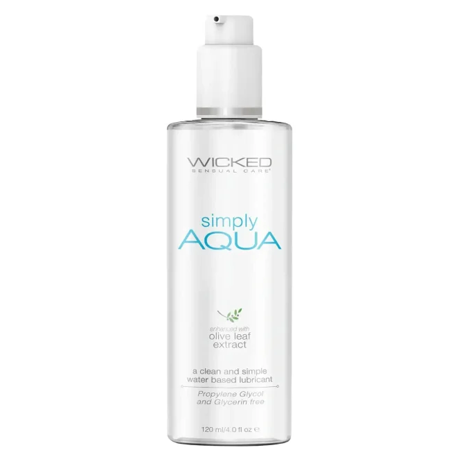 Wicked Simply Aqua Lubrikační gel 120 ml