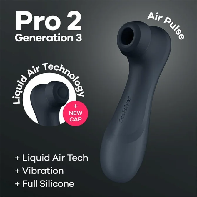 Satisfyer Pro 2 Generation 3 Stimulátor na klitoris - Black