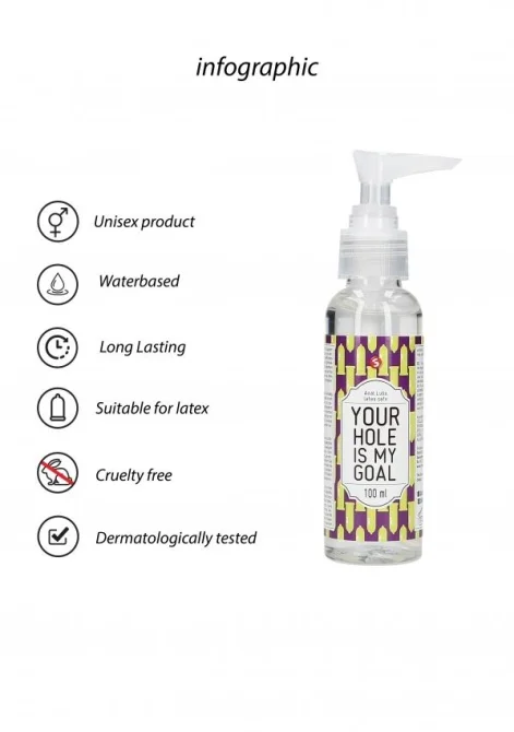 Your Hole Is My Goal Anální lubrikační gel 100 ml