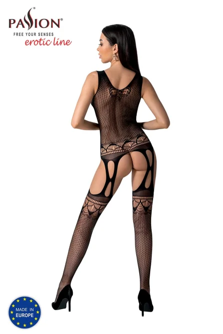 Passion bodystoking BS099 černý