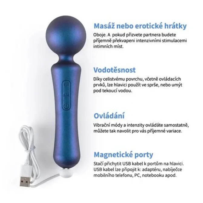 BASIC X Pearl masážní hlavice
