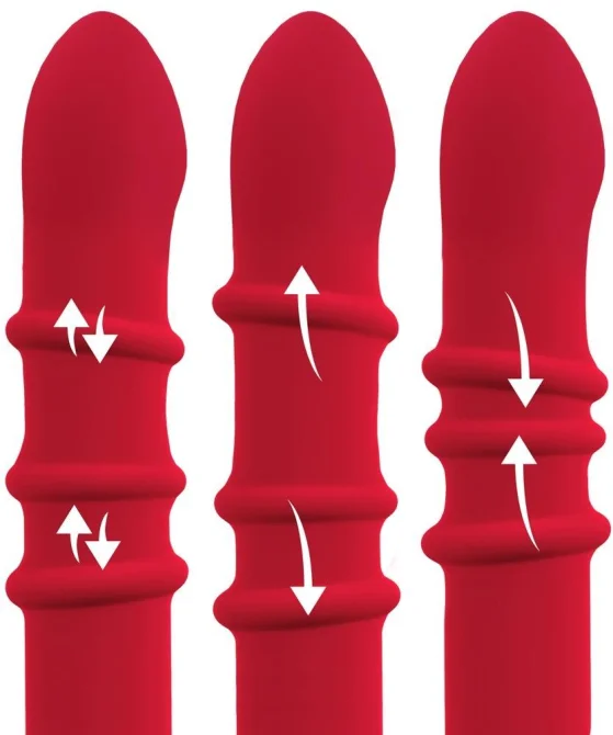 You2toys Rabbit vibrátor se 3 pohyblivými prstenci