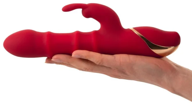 You2toys Rabbit vibrátor se 3 pohyblivými prstenci