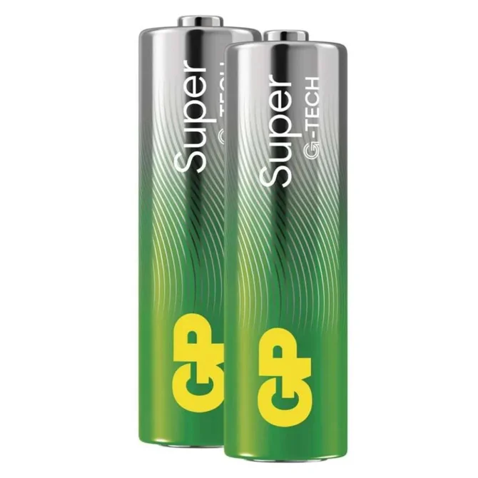 GP Super - alkalická baterie AA 2 ks