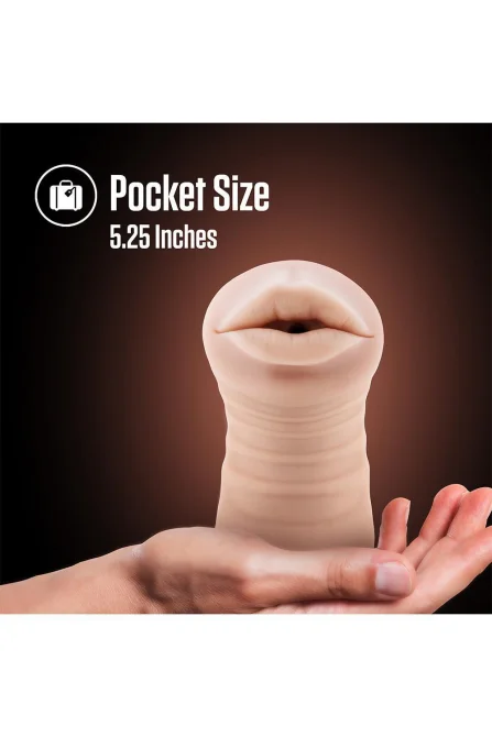 ENLUST Nicole vibrační masturbátor - ústa