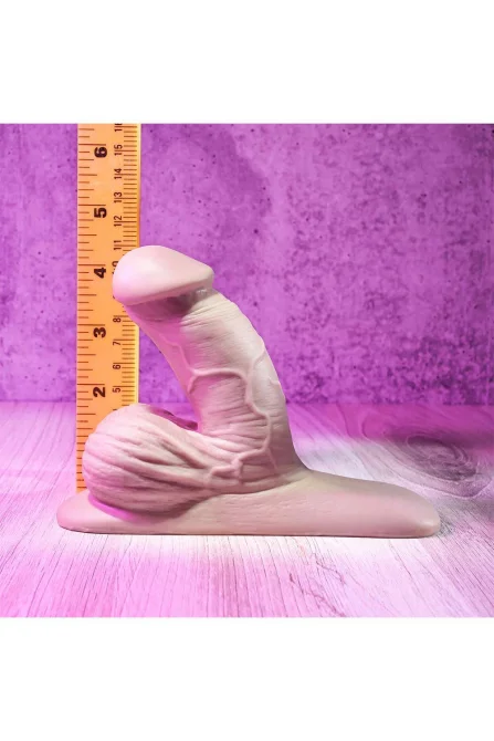 Gender X silikonový packer 12 cm - light