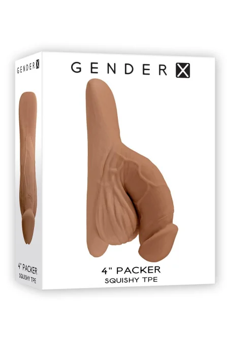 Gender X Packer obřezaný penis - mocca flesh