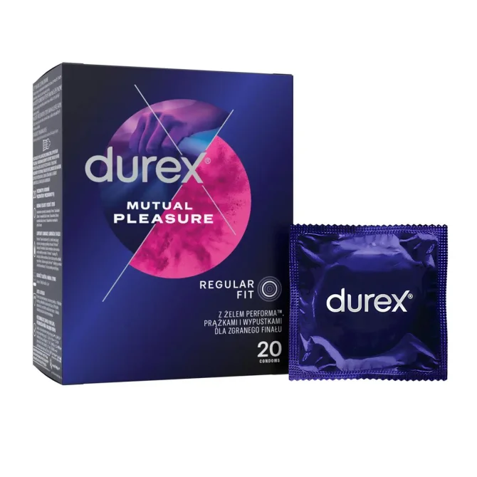 Durex kondomy Mutual Pleasure 20 ks
