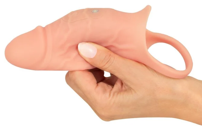 RealistiXXX RealSleeve vibrační návlek na penis uzavřený