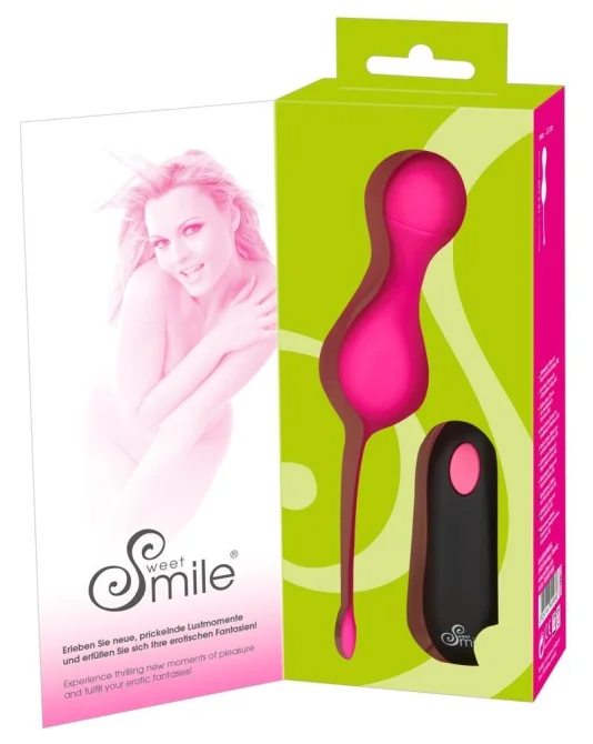 Smile Venušiny kuličky na dálkové ovládání dobíjecí - růžové