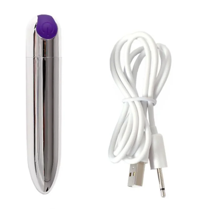 BASIC X Gina minivibrátor stříbrný